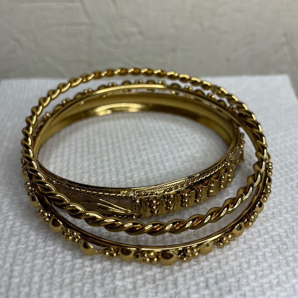 NEW Amrita Bangle Bracelets set of three - Picture 3 of 15